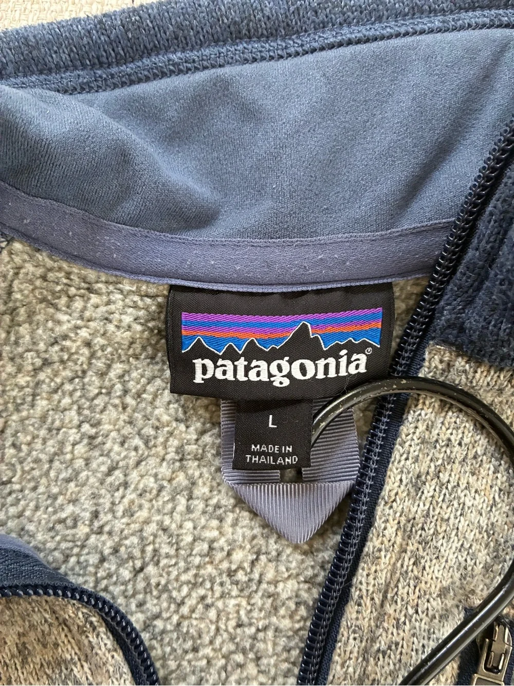 Patagonia Better Sweater Jacket Men’s Large 1/4 Zip Fleece